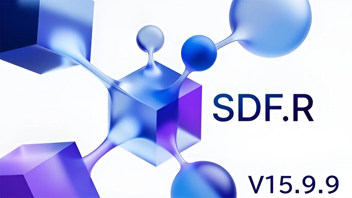 Blender距离场动画插件 SDF.R V15.9.9 GPU加速SDF建模动画工具