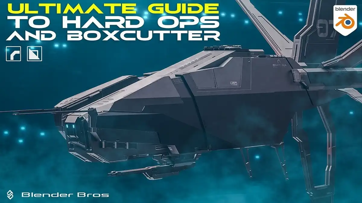 Blender硬表面建模插件 BoxCutter v26.1.5 与 HardOps v26.1.5_2 下载
