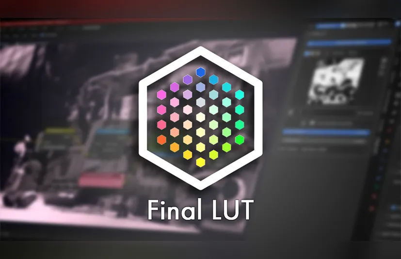 Blender LUT调色插件 Final Lut V1.2.2 视口实时预览3D LUT预设下载
