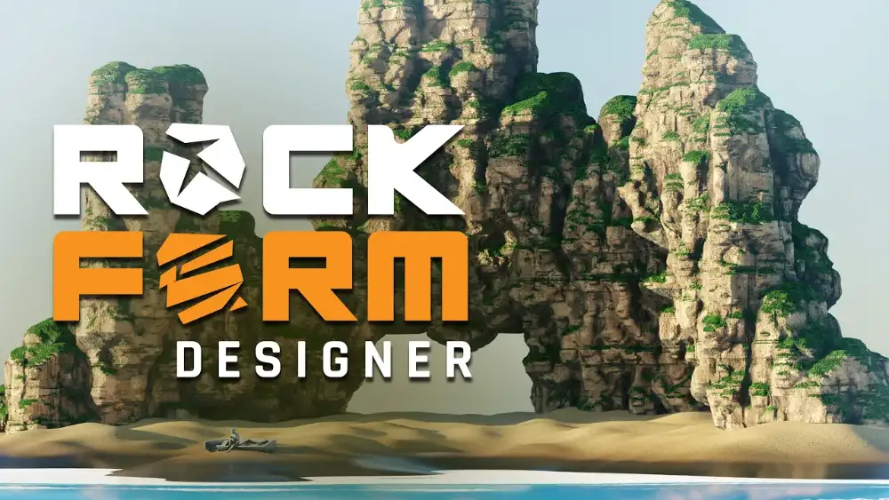 Blender岩石生成器插件 RockForms All V1.4.1 下载与介绍｜程序化石头岩石地貌建模工具