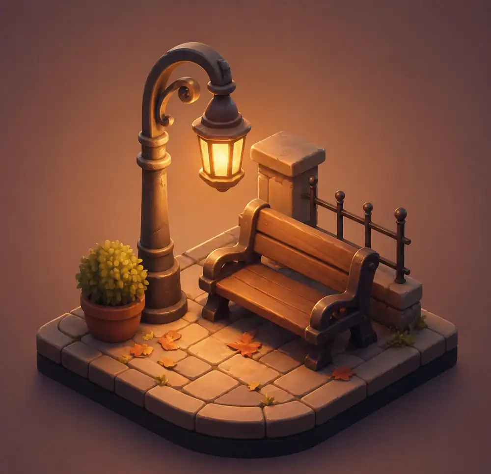 Blender微型场景建模教程下载 Udemy Blender Isometric World Creation 等距场景低多边形建模课程