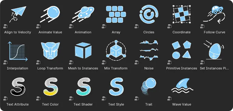 Motion Flow V1.0 Blender程序化动画工具预设包下载_几何节点动态图形插件_文字动画预设与动效模板