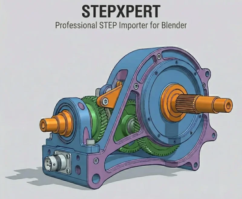StepXpert Importer V1.1.1 工业级CAD模型导入插件下载