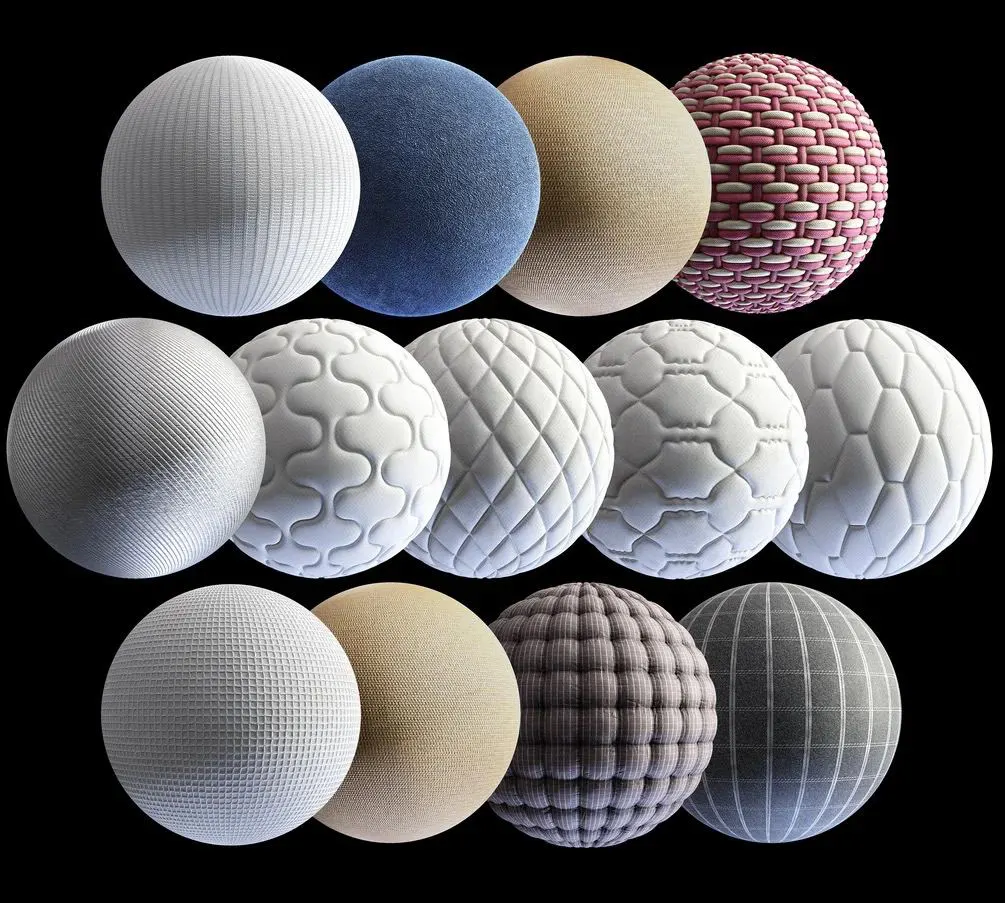 布料材质贴图Materials_Fabric