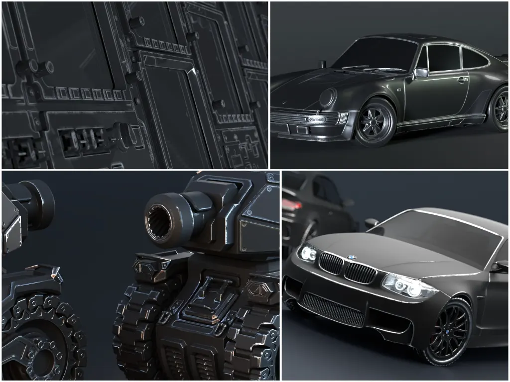 Blender插件 Edge Wear v0.14.0 程序化漆面剥落划痕污渍边缘磨损着色器下载