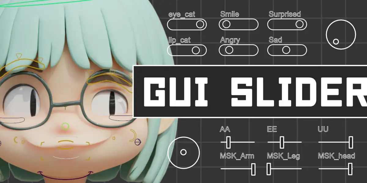 Blender图形界面参数映射滑块控制插件 GUI Slider v1.1.0 英文版下载
