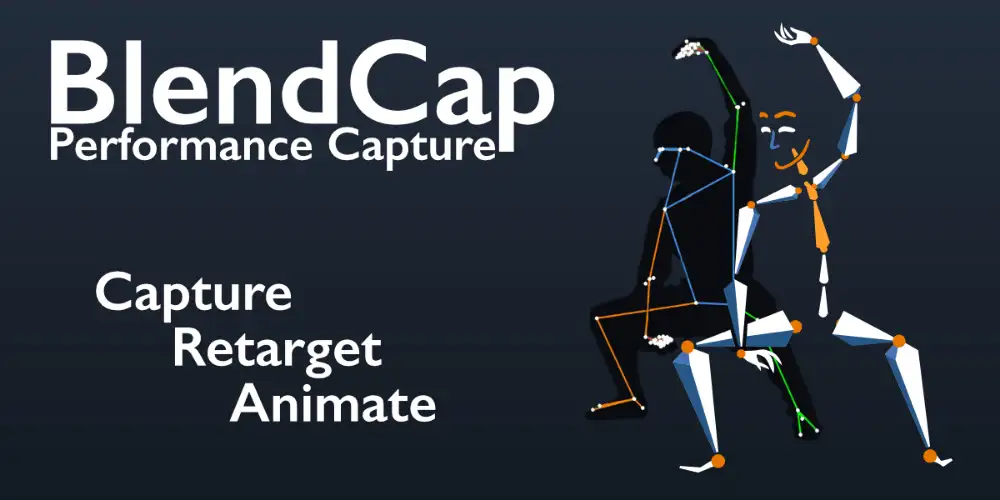 BlendCap Performance Capture V1.0.5 Blender动作捕捉插件下载
