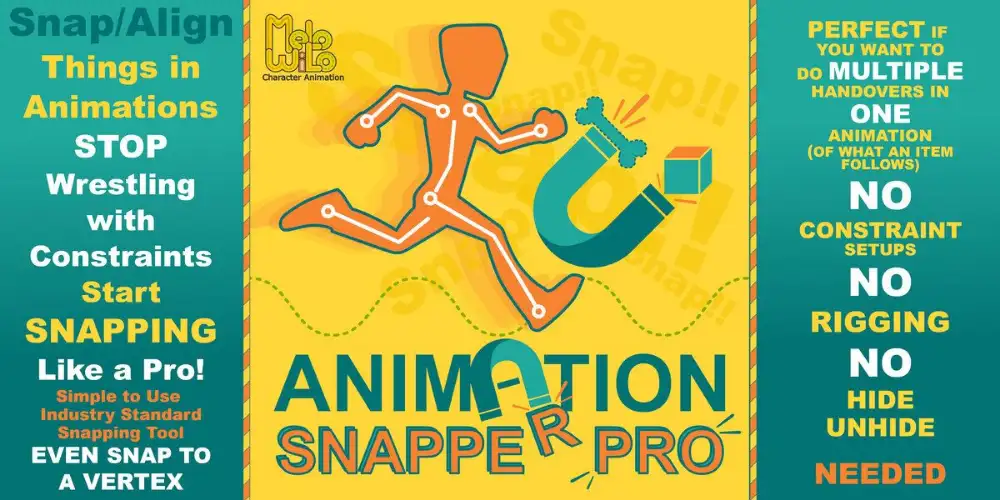 Animation Snapper Pro for Blender 下载 | 专业关键帧动画捕捉与约束替代工具