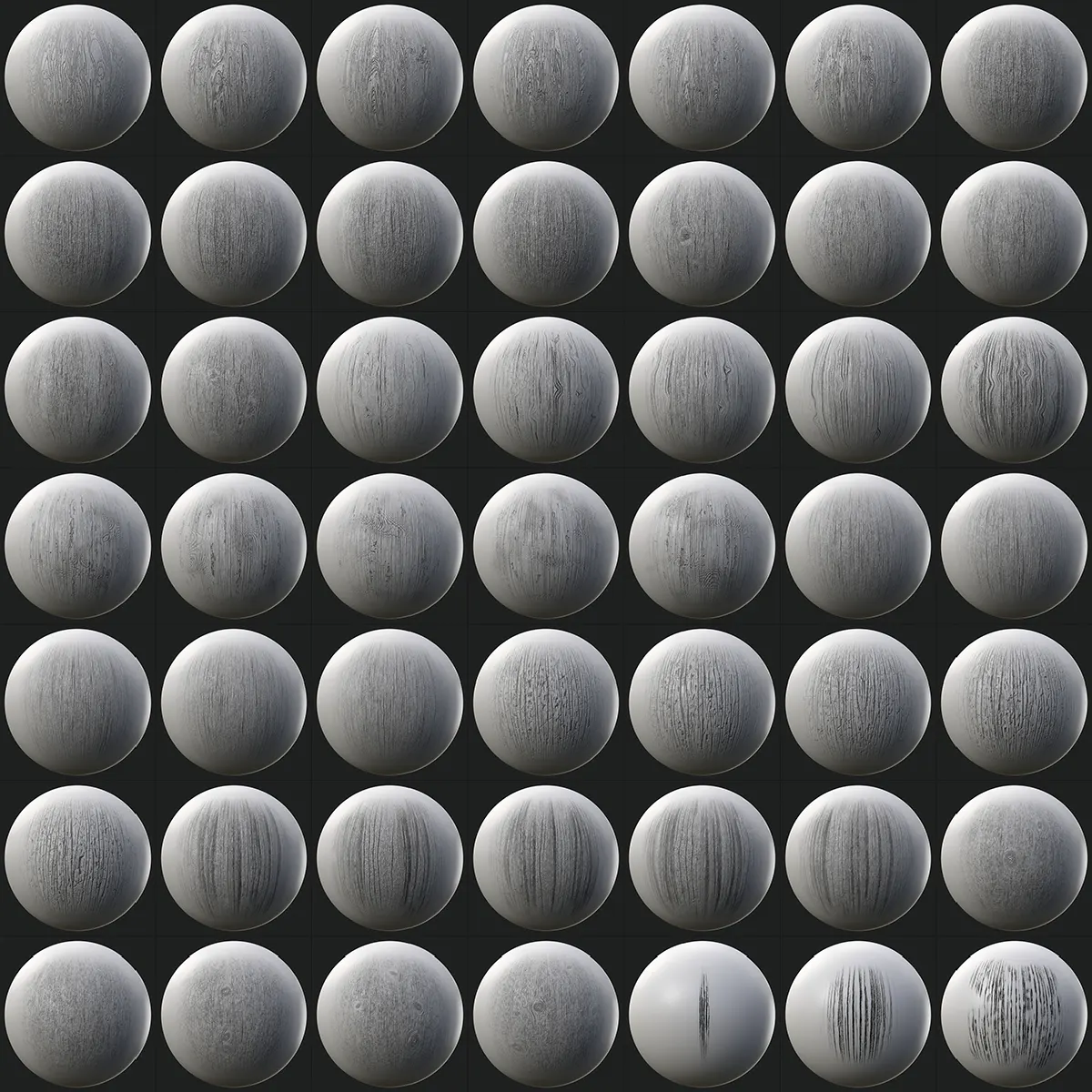 150组木纹风格ZBrush笔刷和4K无缝贴图素材，比如木质纹理、污渍、节疤、扫描纹理等风格150 WOOD BRUSHES + 4K SEAMLESS ALPHAS - VOL 01